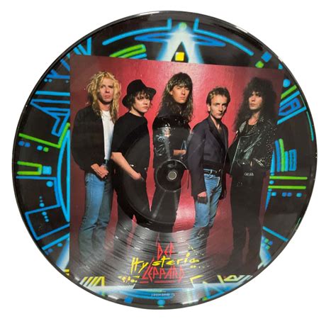 Def Leppard Hysteria Picture Disc ~ New ~ Never Played ~ 1987 Polygram S