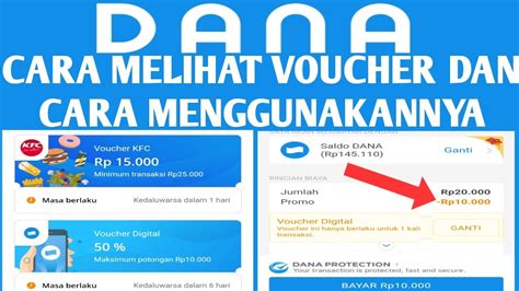 Cara Melihat Voucher Di Aplikasi Dana Dan Cara Menggunakan Voucher Dana