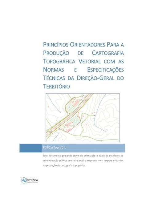 Pdf Princ Pios Orientadores Para A P Cartografia T