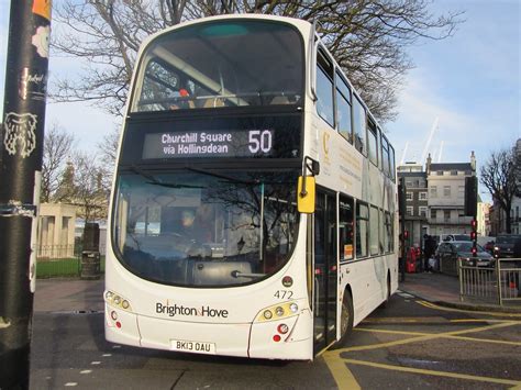 Brighton Hove 472 BK13OAU Seen In Old Steine On Route 50 Flickr