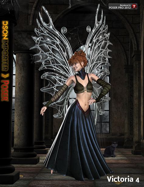 Fractal Fairy Wings Daz 3d