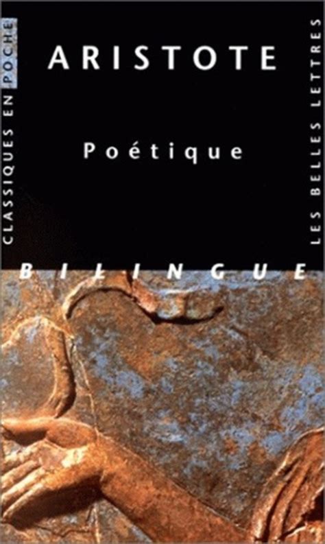 Poétique Collection Classiques en poche Les Belles Lettres