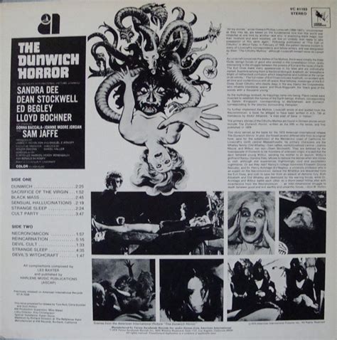 The Dunwich Horror Original Motion Picture Soundtrack De Les Baxter