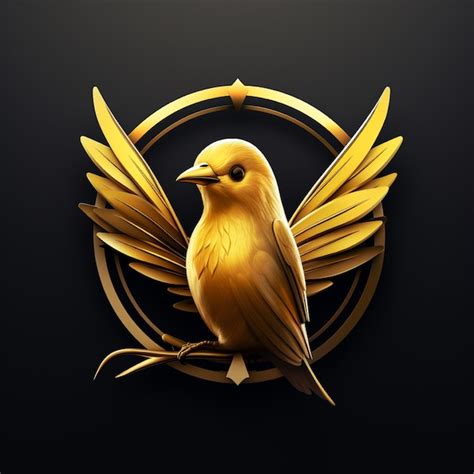 Premium Photo | The canary logo is very detailed