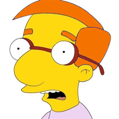 Milhouse With Orange Hair By Rabbit Ice On Deviantart