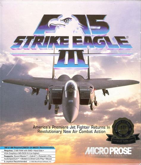 F Strike Eagle Iii Box Covers Mobygames