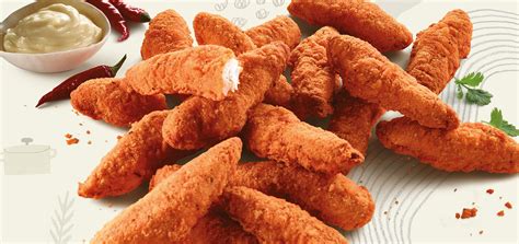 Hot Spicy Chicken Goujons Glenhaven Ie