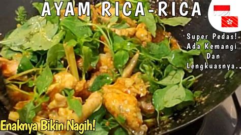 Resep Dan Cara Membuat Ayam Rica Rica Kemangi Enaknya Bikin Nagih