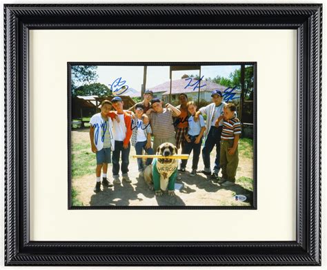 The Sandlot Custom Framed Photo Cast Signed By With Shane