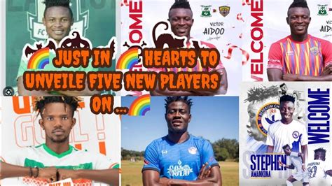 PHOBIA EXCLUSIVE HEARTS SIGN 4 NEW PLAYERS UNVEIL NEW PLAYERS