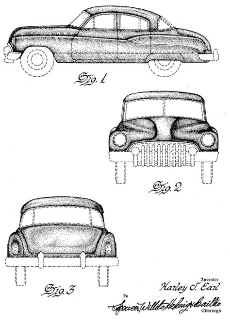 Harley Earl design | Patent Room