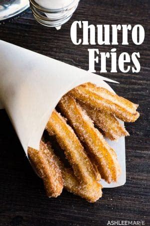 Churro Fries - Ashlee Marie - real fun with real food