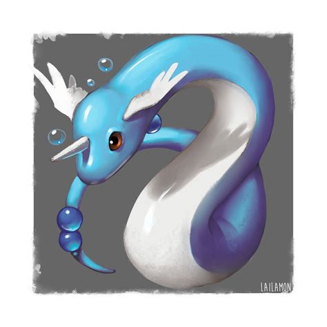 Twin Dragons 148 Dragonair And 149 Dragonite By Ladysionis On Deviantart