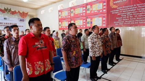 Lapas Kelas IIB Jombang Kanwil Kemenkumham Jatim Ikuti Pembukaan