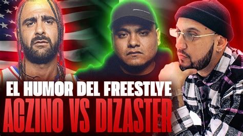 🥊 ACZINO VS DIZASTER 🥊 PIEZAS REACCIONA AL VÍDEO DEL HUMOR DEL ...