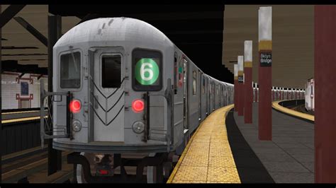 OpenBVE RP Multiplayer NYC Subway R62A 6 To New Lots Avenue YouTube