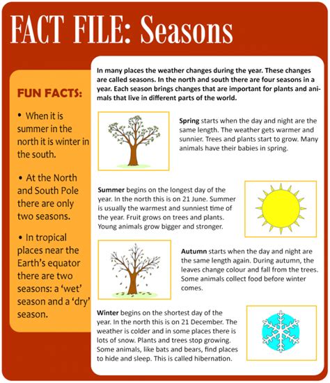 Seasons | LearnEnglish Kids | British Council