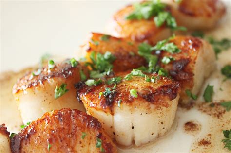 Perfect Seared Scallops