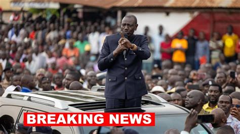 BREAKING LIVE PRESIDENT RUTO BREATHING FIRE IN NAKURU AFTER RAILA