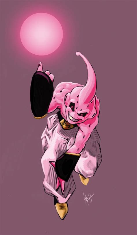 Majin Buu By Larhsrebirth On Deviantart Anime Dragon Ball Majin Boo Kid