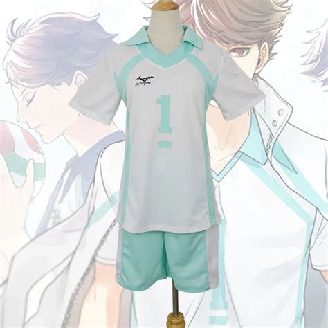 Cosplaydiy Anime Haikyuu Kost M Karasuno Aoba Jousai Oikawa Tooru