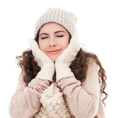 Woman In Warm Clothing Stock Image Image Of Seductive 33633615