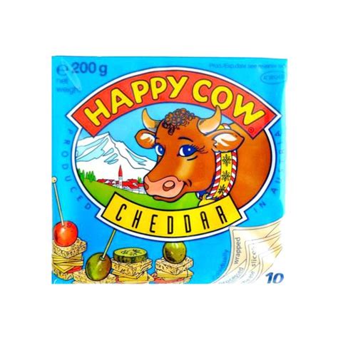 Happy Cow Cheddar Slice Cheese Grandioseae