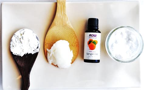 Coconut Oil Baking Soda Shea Butter Deodorant Recipe Diy