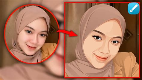 Membuat Vector Wajah Di Infinite Design Speedart Wajah