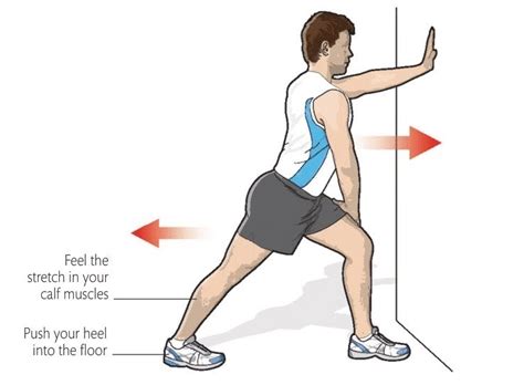 CALF MUSCLE STRETCH EXERCISE