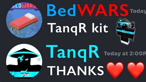 If Bedwars Made Tanqr Kit Roblox Bedwars Youtube