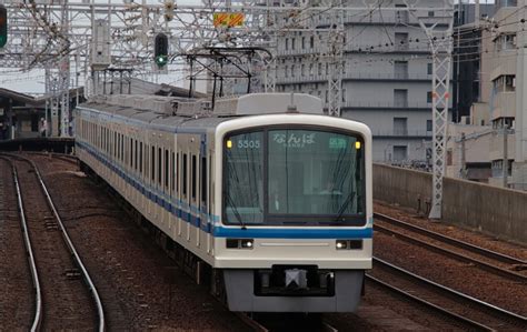 泉北高速鉄道 大阪府都市開発5000系電車 5505 今宮戎駅 鉄道フォト・写真 By たごさくさん レイルラボraillab