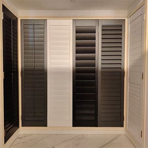 Bay Window Shutters Paulownia Wood Shutter Shutter Supplier Largest