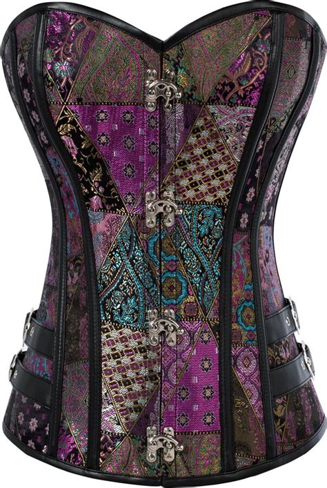 Scarlet Darkness Renaissance Corsets For Women Overbust Bustier