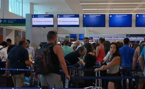 Aeropuerto De Canc N Reporta Desplome De Mill N De Pasajeros A Quintana Roo