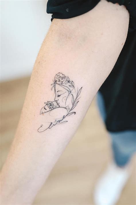 50 Tatuajes Madre E Hija Diseños Delicados Bonitos Y Emotivos