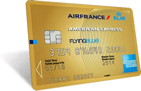 Carte Air France Klm American Express Gold