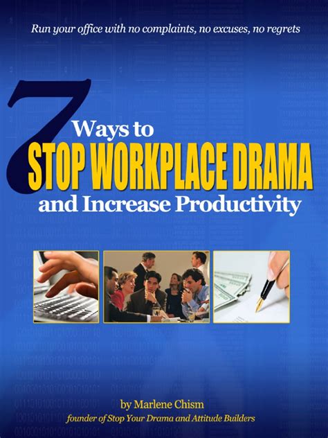 7 Waysto Stop Workplace Drama Pdf