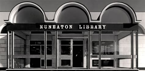 Nuneaton Library designed by Sir Frederick Gibberd