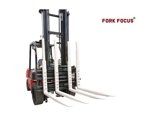 Forklift Attachment Single Double Pallet Handler Customizable