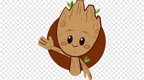 Marvel Groot Baby Groot Sticker Telegram Facebook Guardians Of The