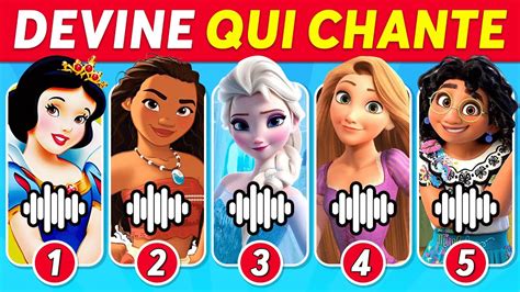 Devine Qui Chante Blind Test Disney Blanche Neige Vaiana