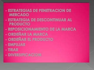 Estrategias De Marketing Ppt