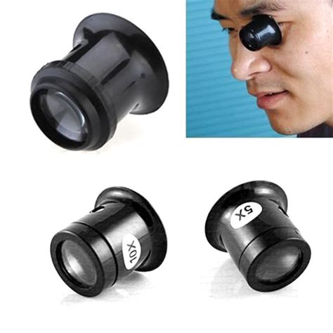 New Huo Portable X Monocular Magnifying Glass Loupe Lens