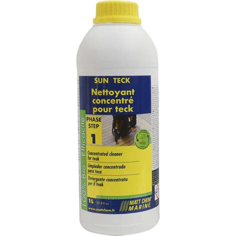 Limpiador Para Teca SUN TECK MATT CHEM MARINE Para Barco