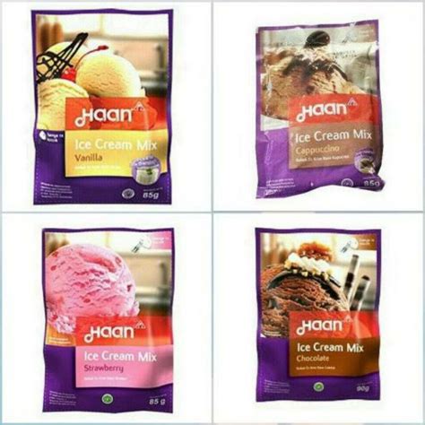 Jual Haan Ice Cream Mix Bubuk Es Krim Shopee Indonesia