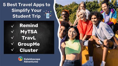 5 Best Travel Apps To Simplify Your Student Trip Kaleidoscope Adventures