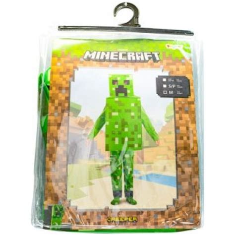 Minecraft Creeper Fancy Dress Costume Age All Brands Toys Pty Ltd