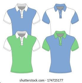 Vector Mens Poloshirt Design Template Stock Vector Royalty Free 84438379