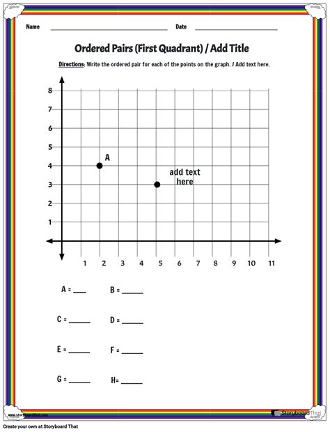 Free Coordinate Plane Worksheet Easy Graphing Worksheets Library